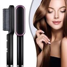 Electric Hair Straightener Brush