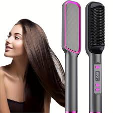 Electric Hair Straightener Brush