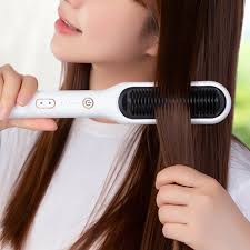 Electric Hair Straightener Brush